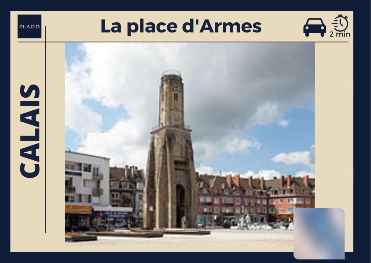 * The Gold Time * Appartement Confort * Centre-Ville Calais Exterior photo